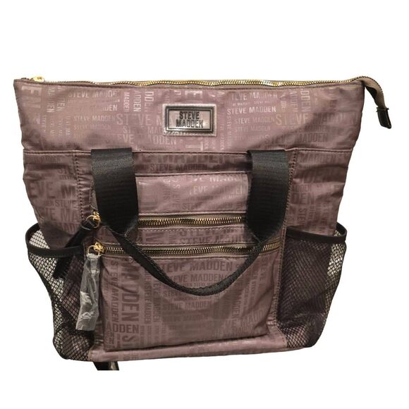 Steve Madden BJaxie Backpack Tote Bag- Olive main image 7